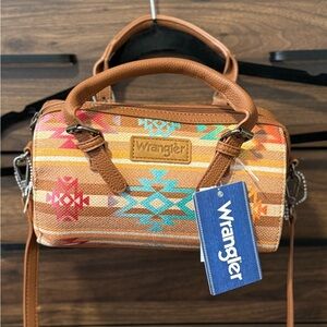 Wrangler Tan Aztec Women's Crossbody